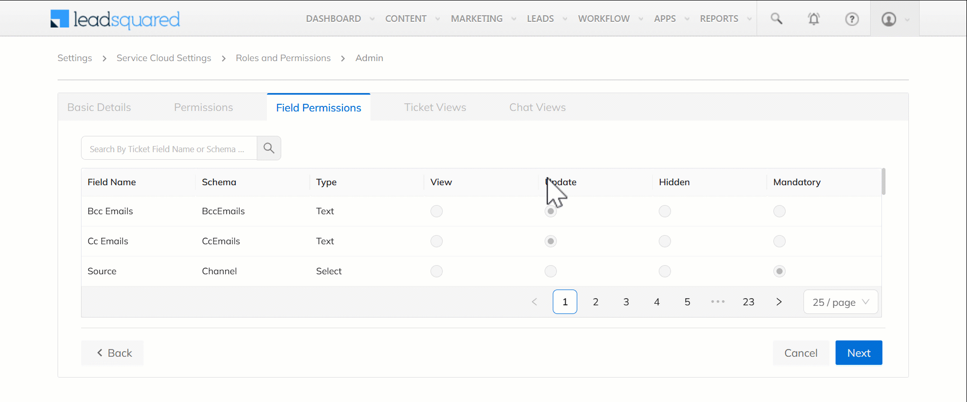 LeadSquared Service CRM Product Updates