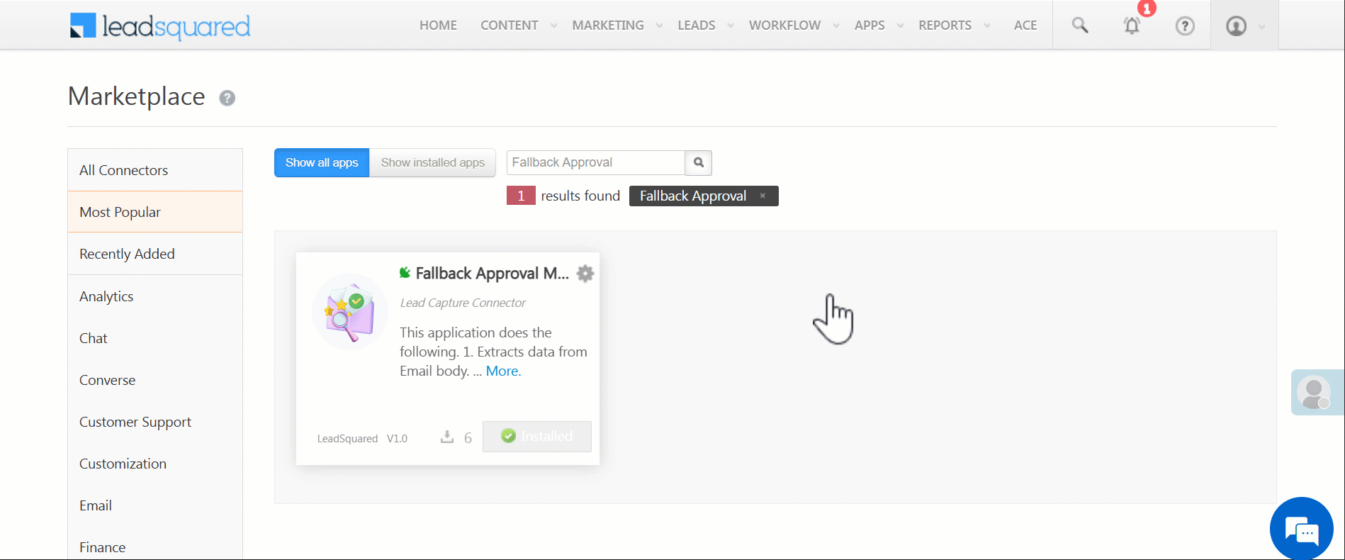 LeadSquared Fallback Approval Manager 
