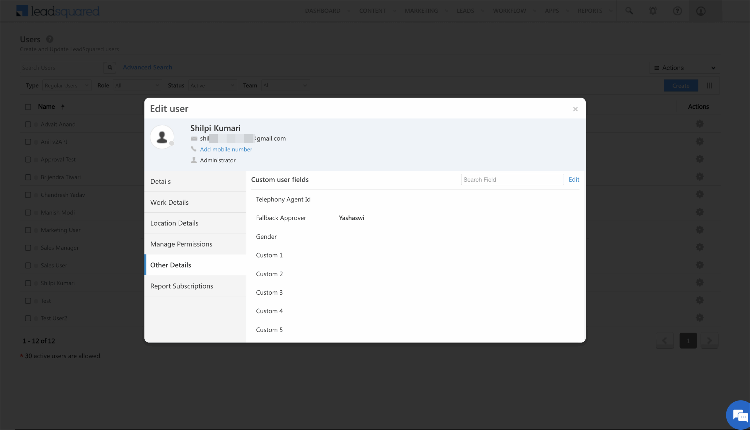 LeadSquared Fallback Approval Manager