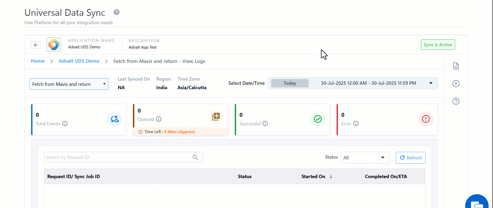 filtering uds logs