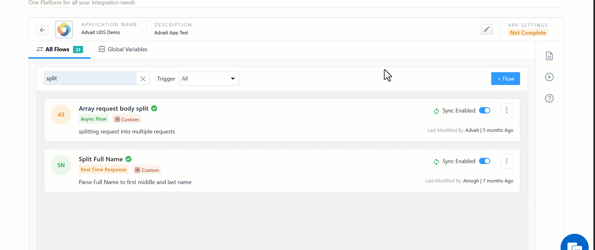 navigate to logs for return response