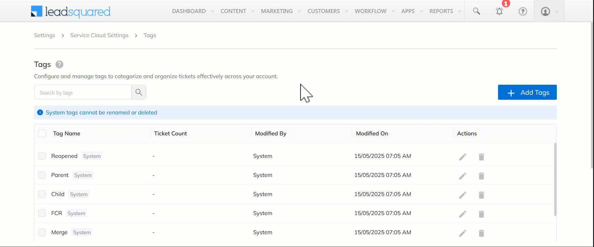LeadSquared Service CRM