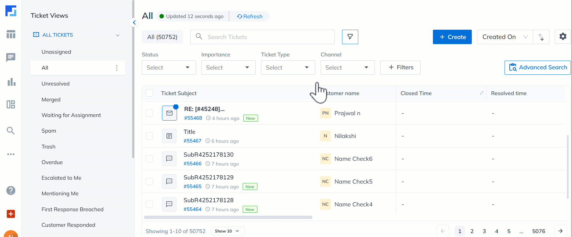 LeadSquared Service CRM