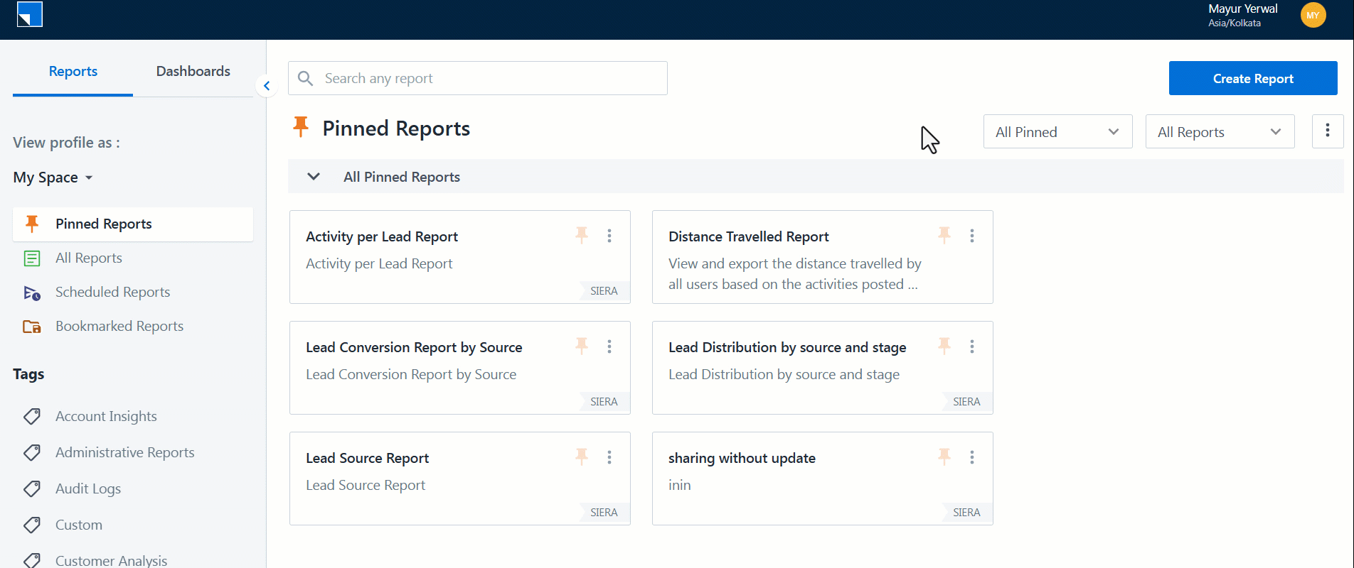import mavis data into SIERA