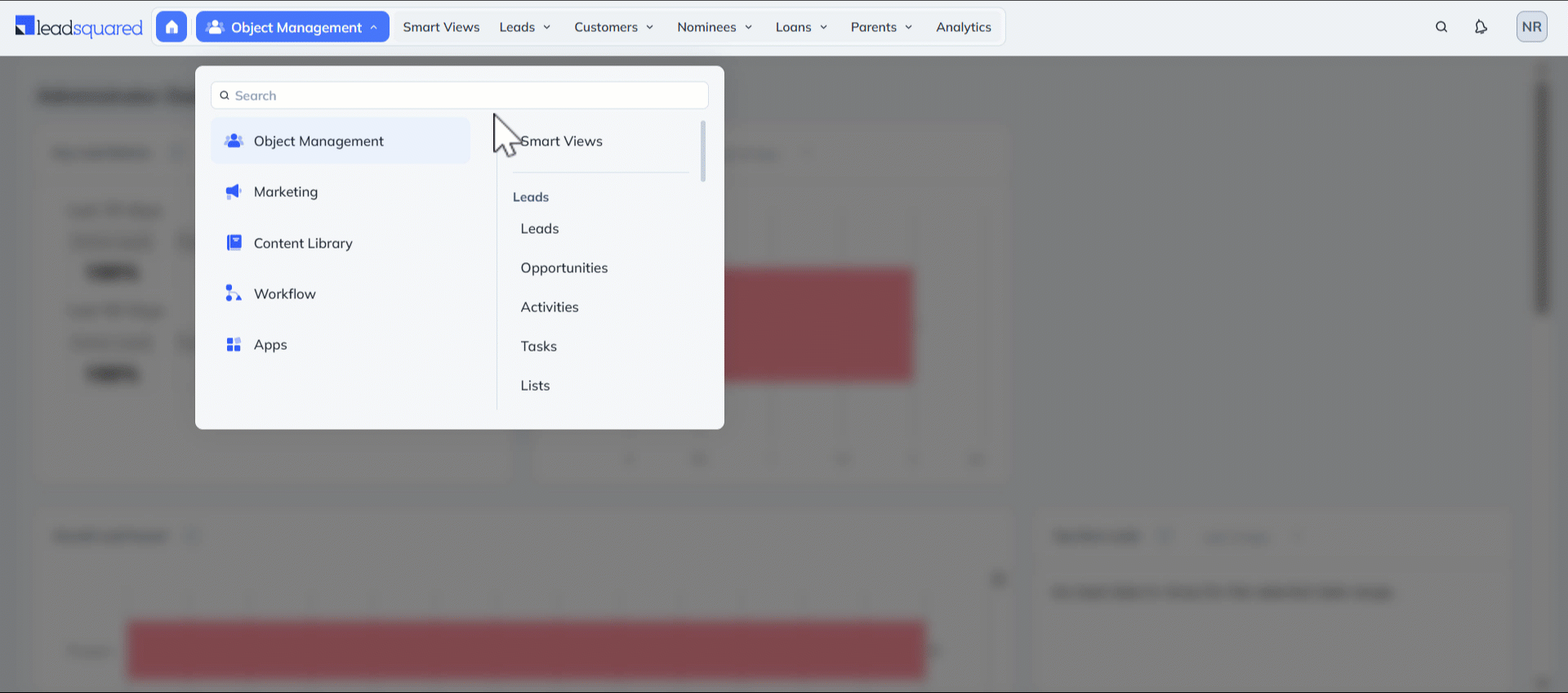 Leadsquared - Object Types Associations