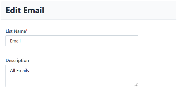 Leadsquared - List Management