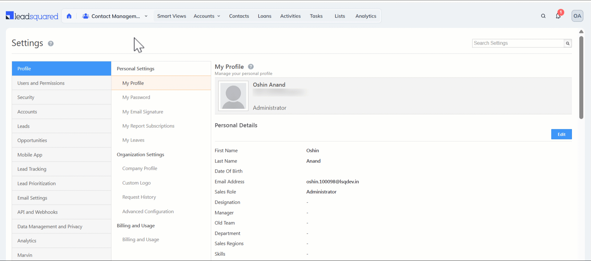 Leadsquared - Field Level Encryption