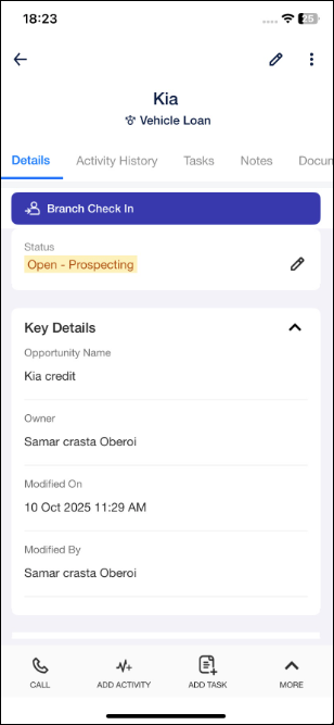 Leadsquared - Opportunity Details