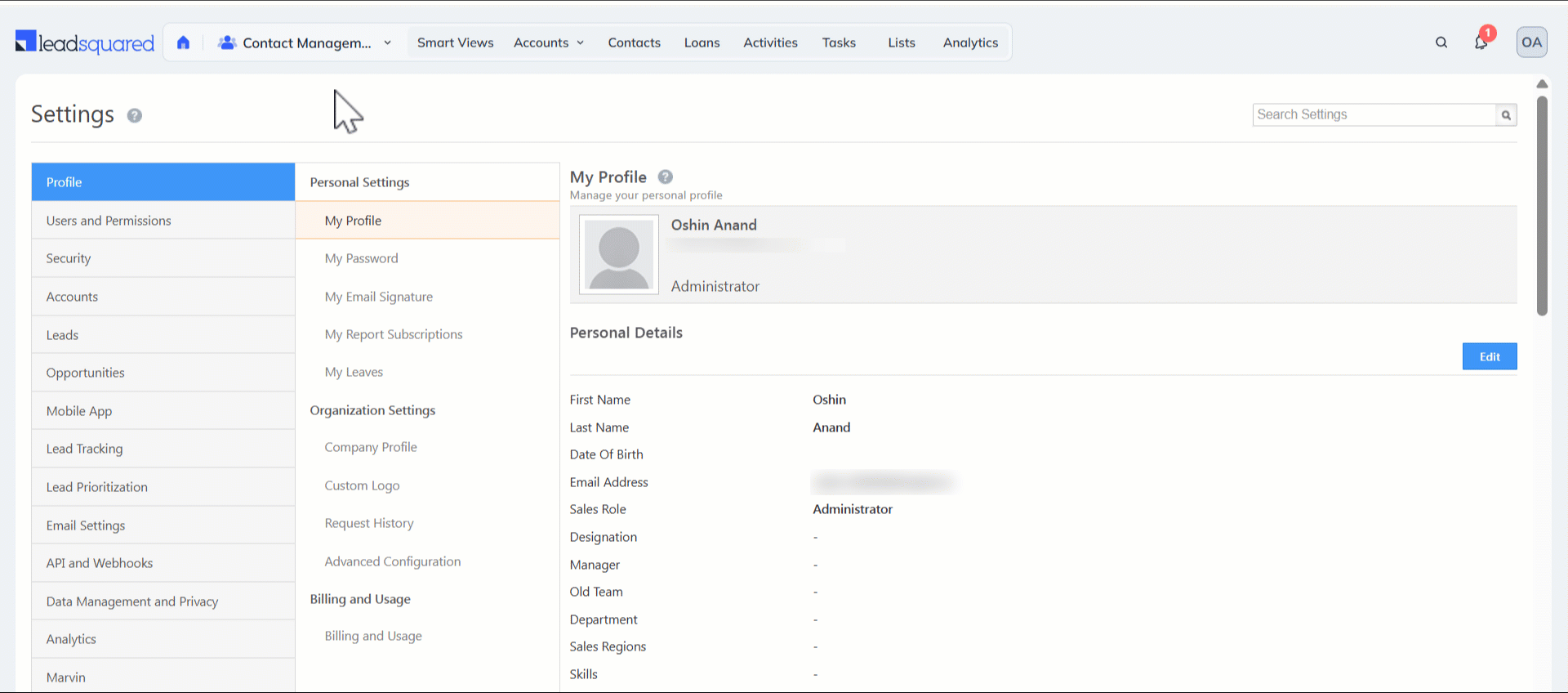 Leadsquared - Field Level Encryption