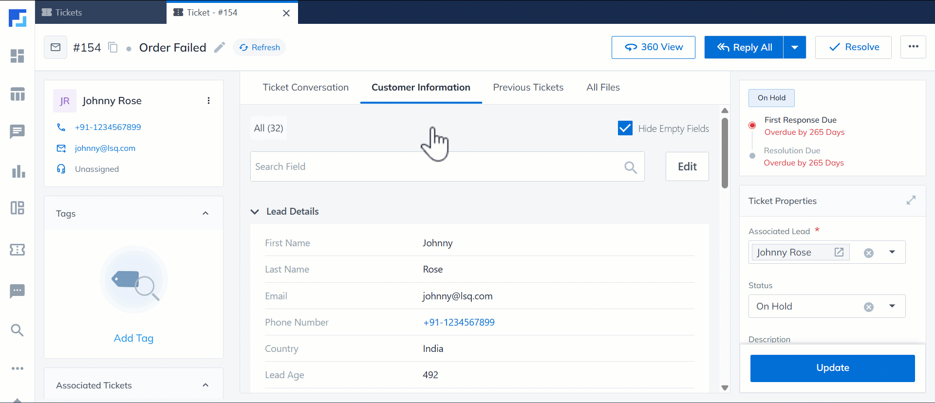 Service CRM Product Updates