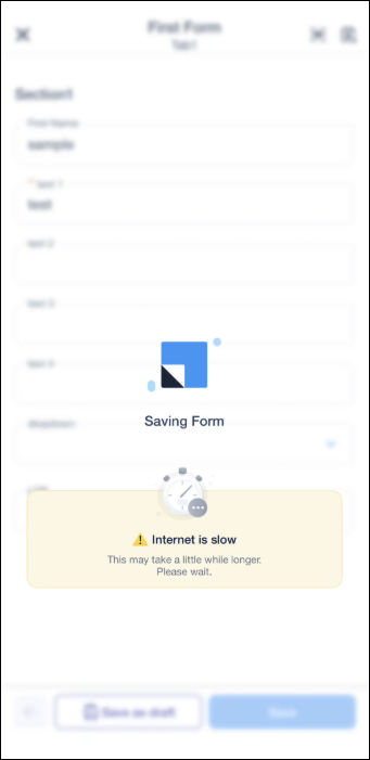 Leadsquared - Slow Internet Message