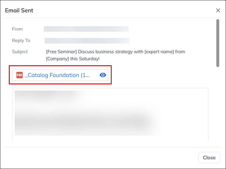 Leadsquared - One-To-One Emails