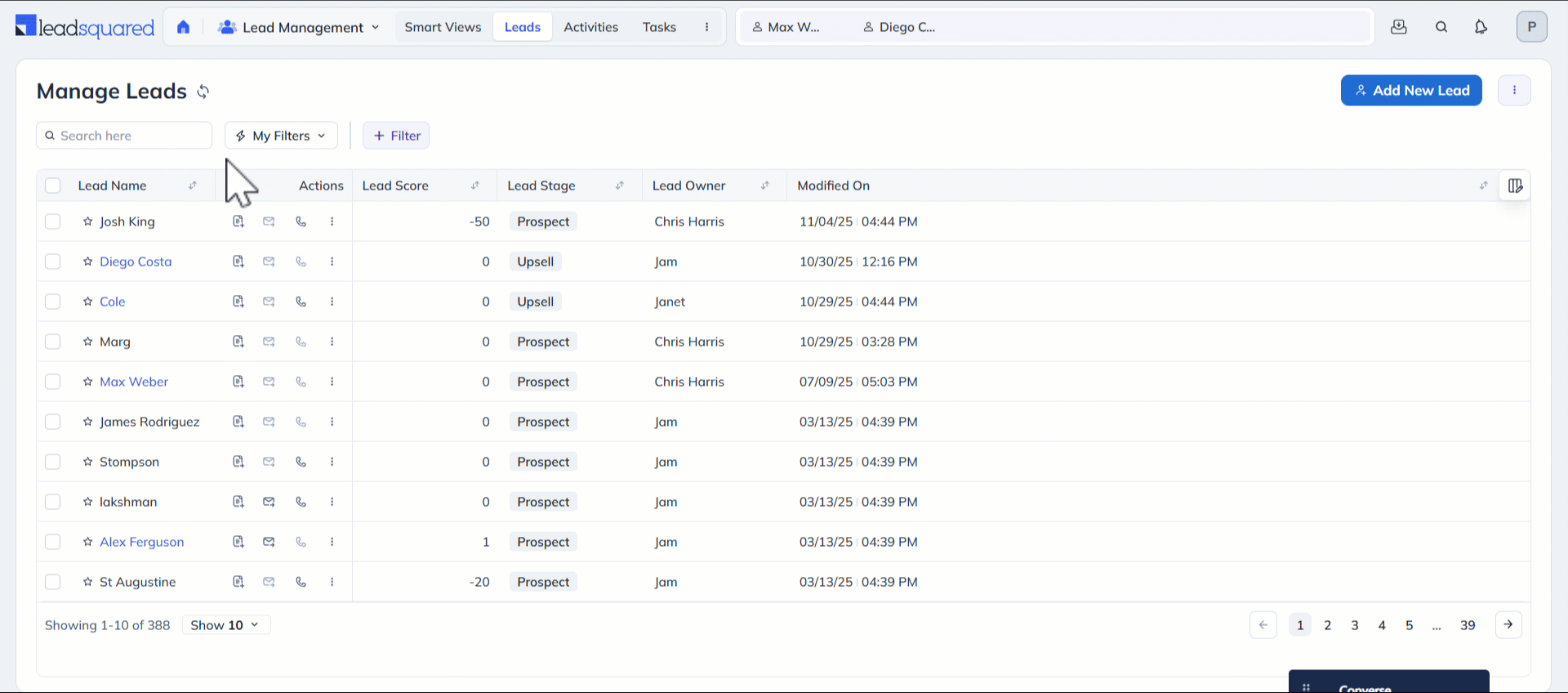 Leadsquared - Lead Form Customization
