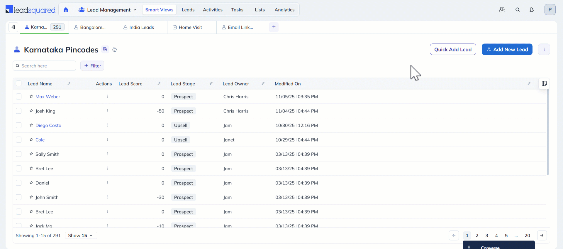 Leadsquared - Lead Form Customization