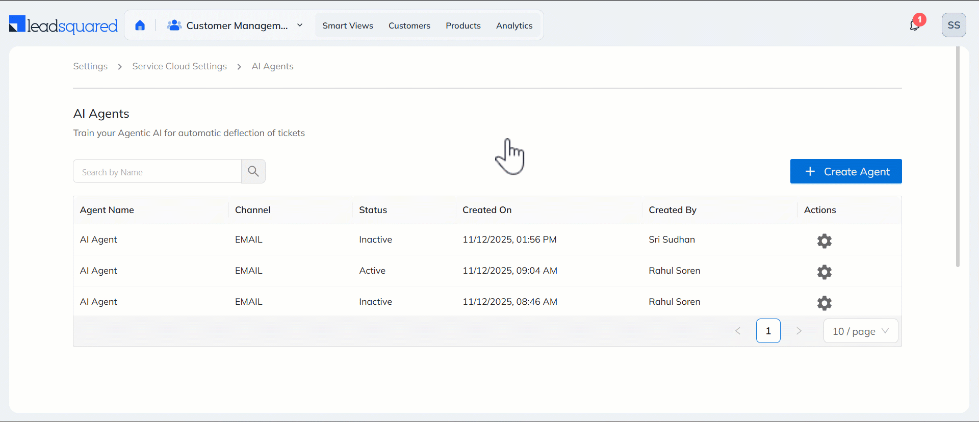 Service CRM AI Agents