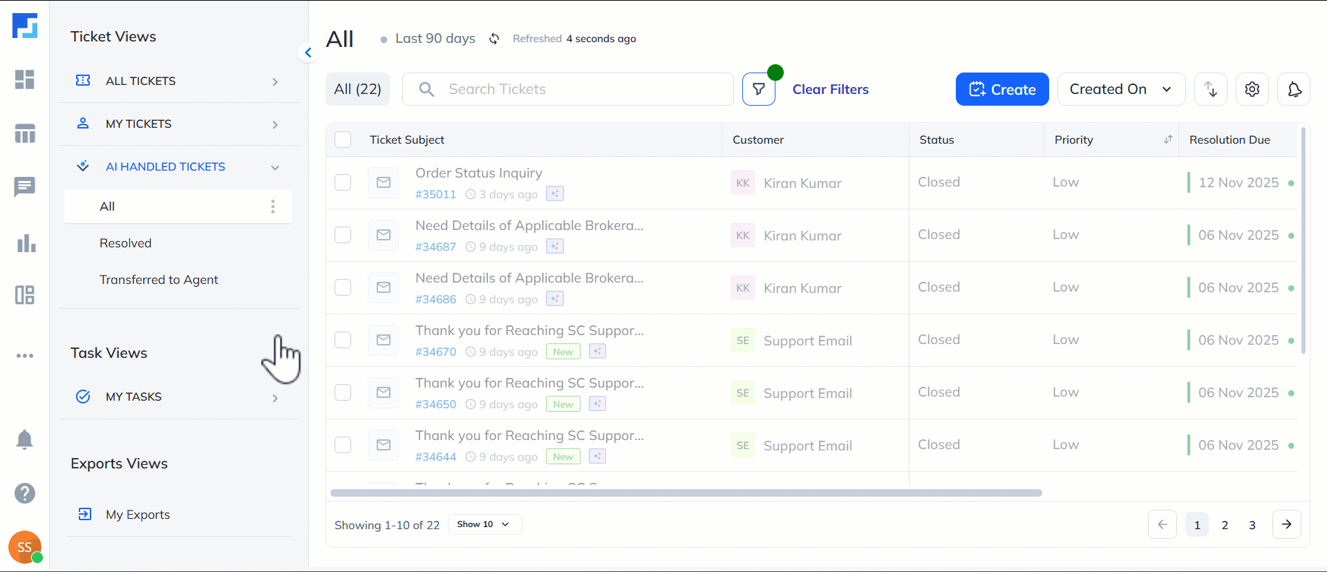 Service CRM AI Agents