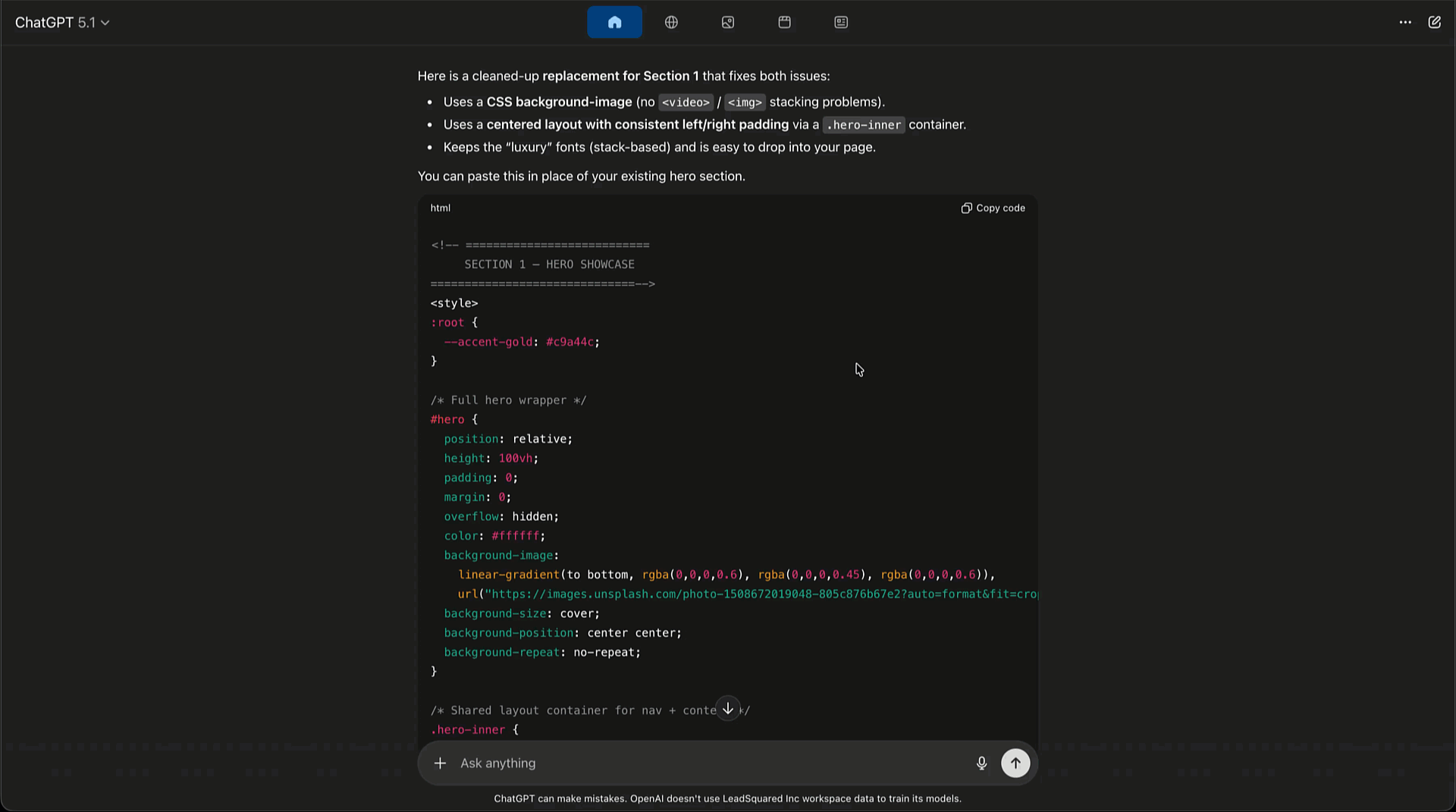 adding iframe in lp and portals ai