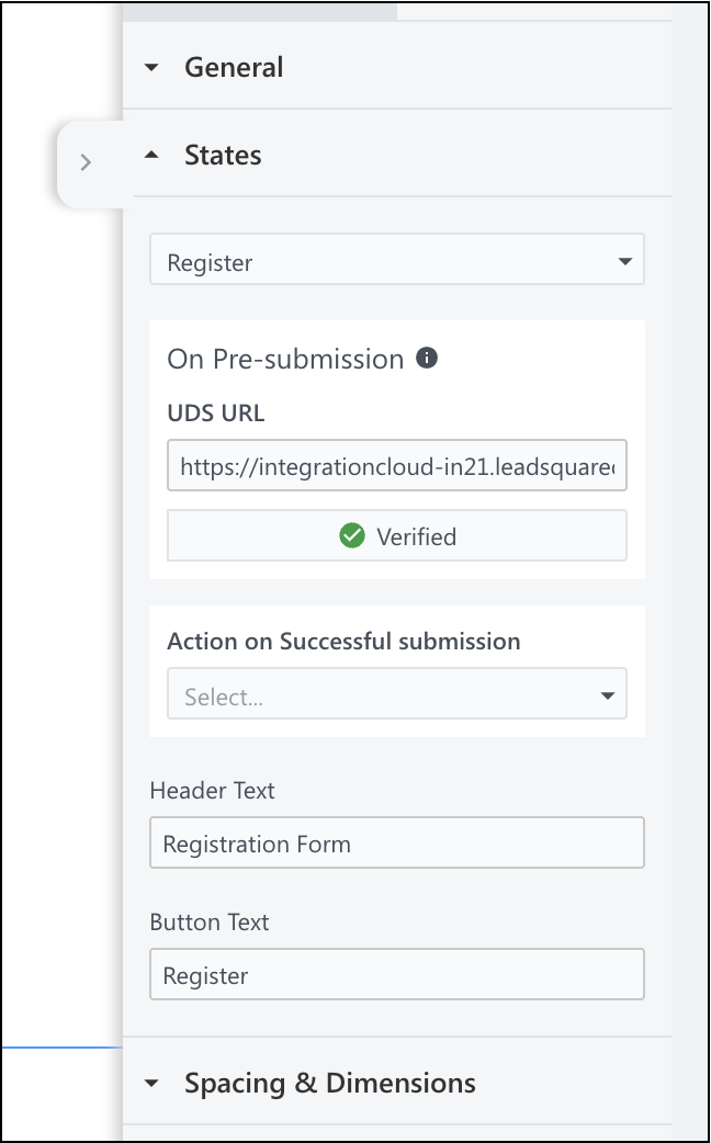 enter uds link on portals