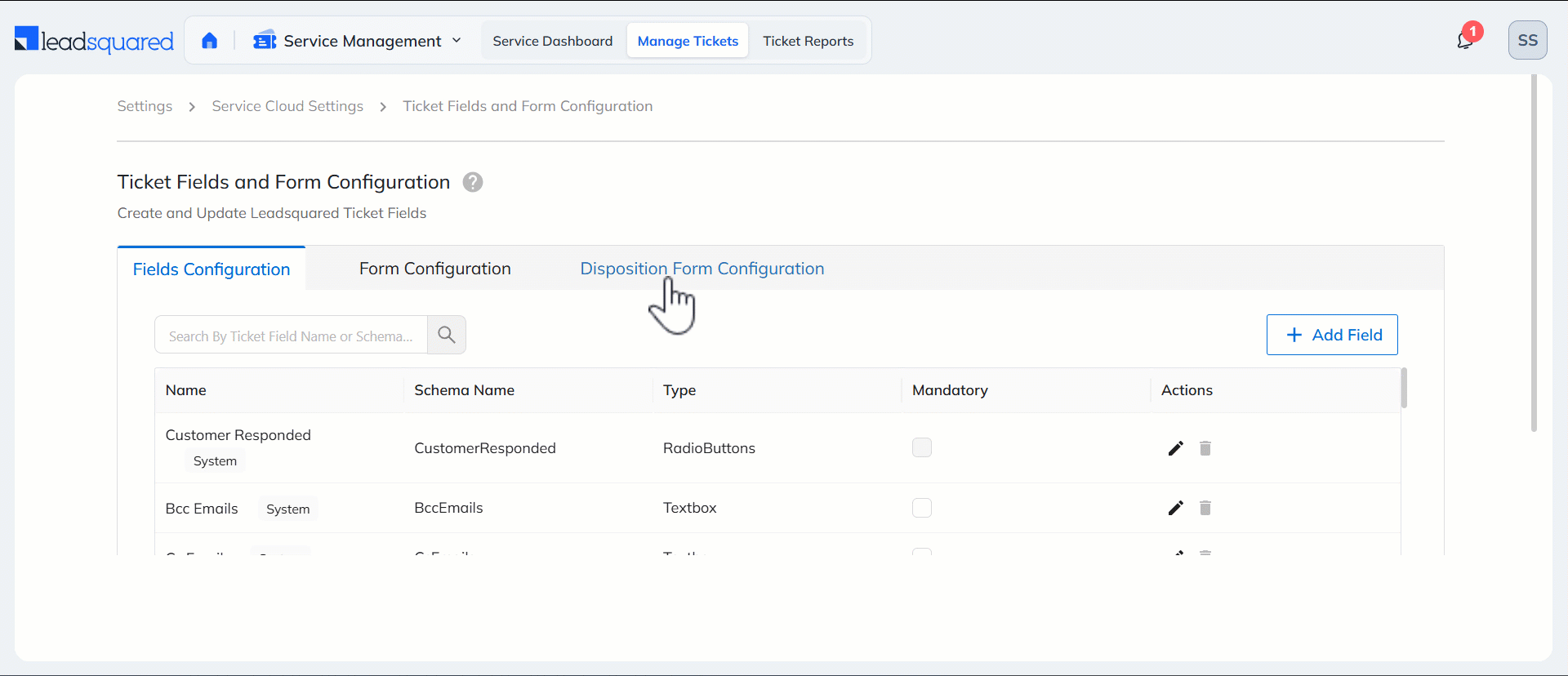 LeadSquared Service CRM