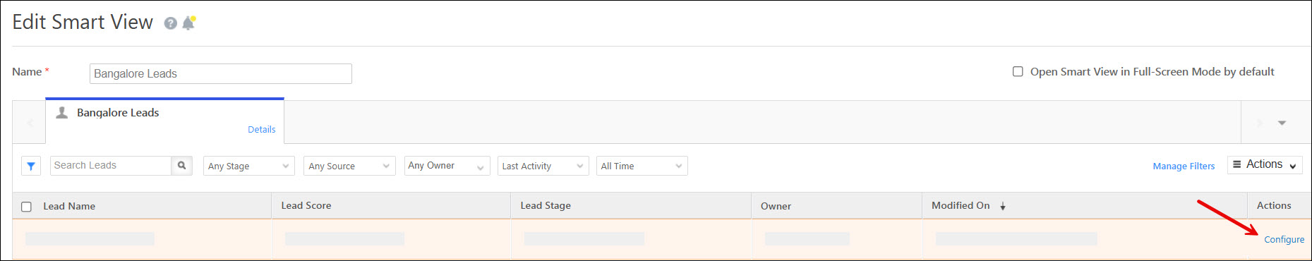 Leadsquared - Smart Views for Administrators