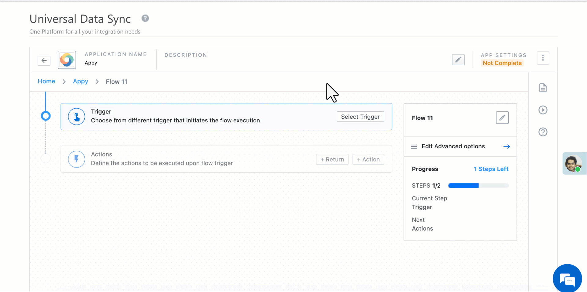 Configure TCP Trigger