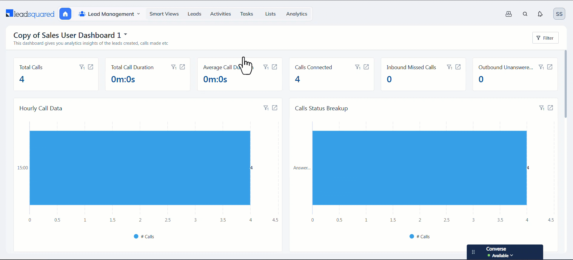 LeadSquared Task Management