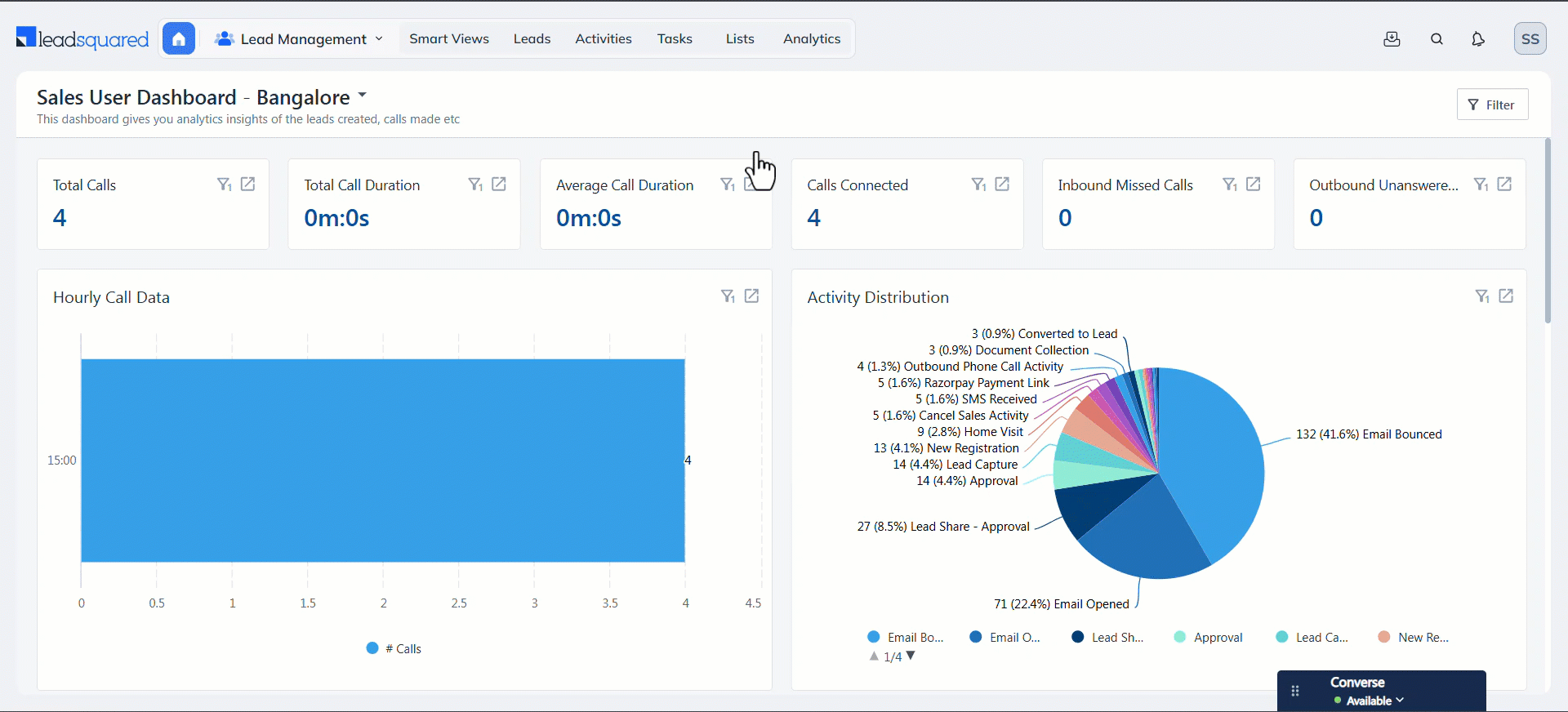 LeadSquared Task Management