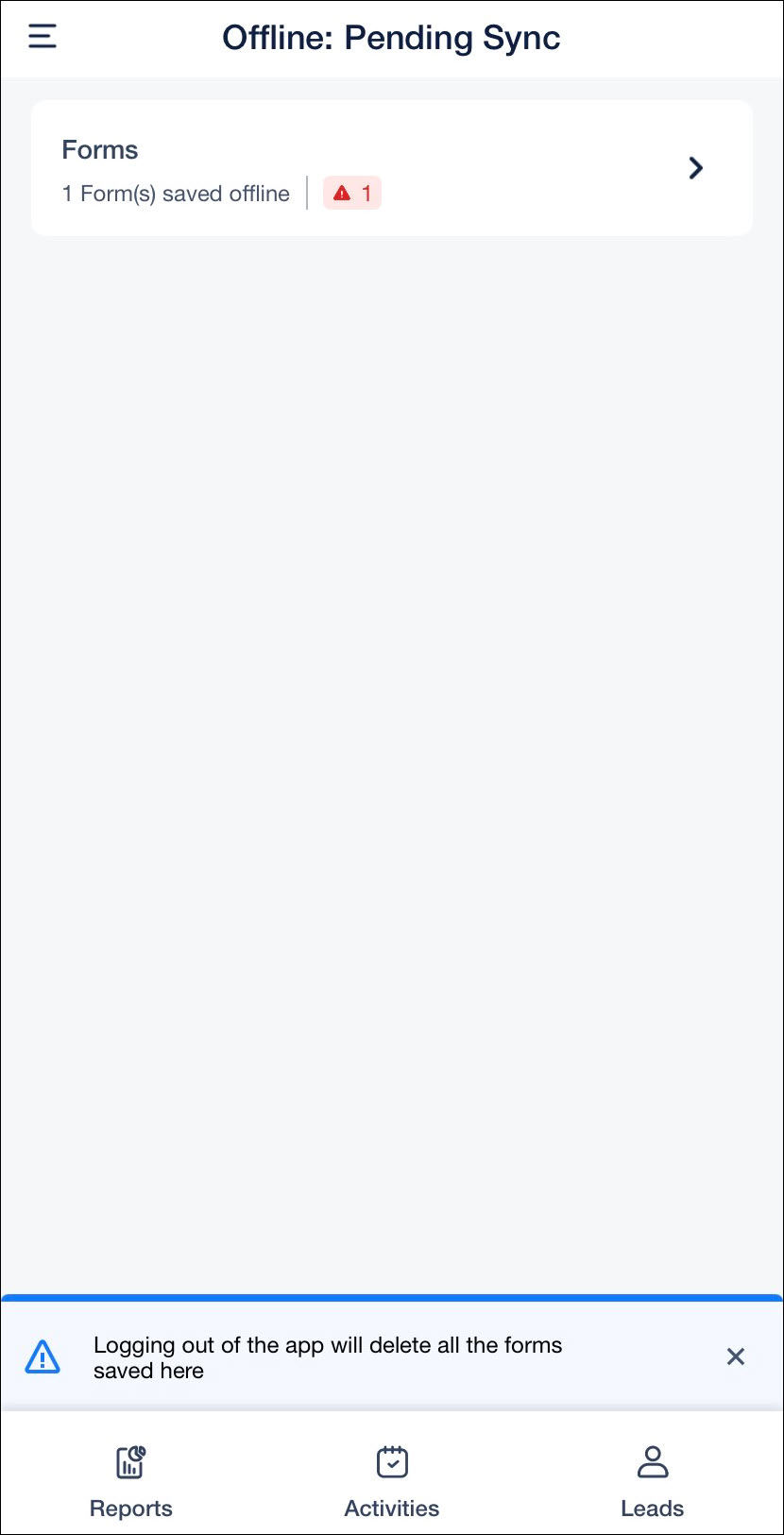 Leadsquared - Offline Task Completion