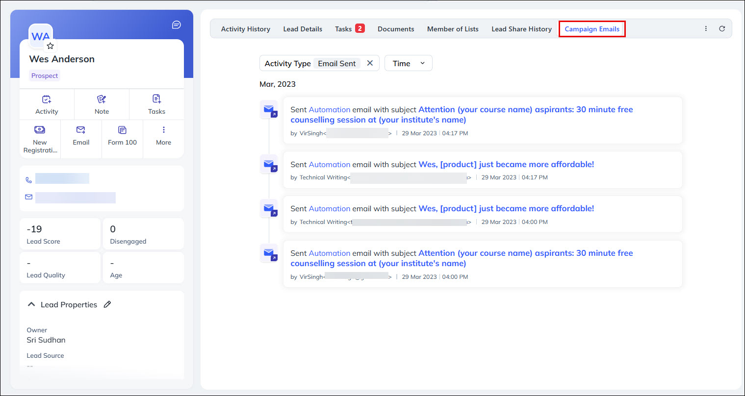Leadsquared - NextGen