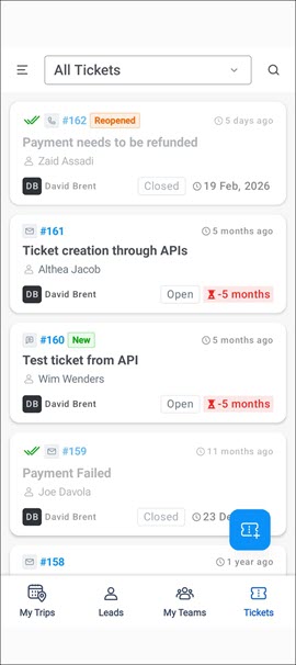 LeadSquared Service CRM Mobile App
