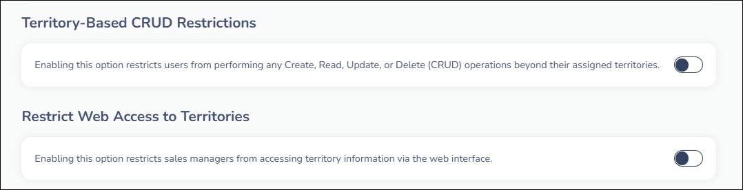 Leadsquared - Territories