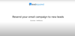 How to Easily Resend Emails to New Leads