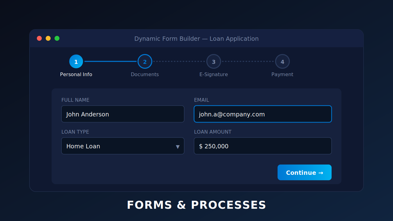 Forms & Processes