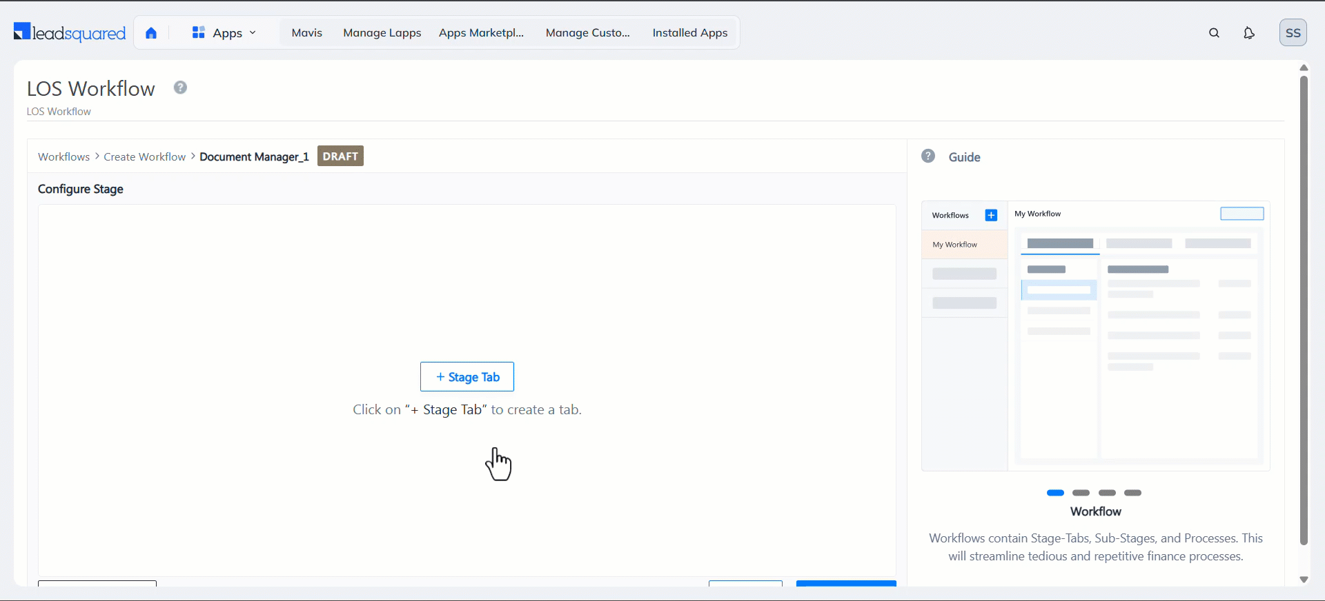 LeadSquared Loan Origination System Document Manager