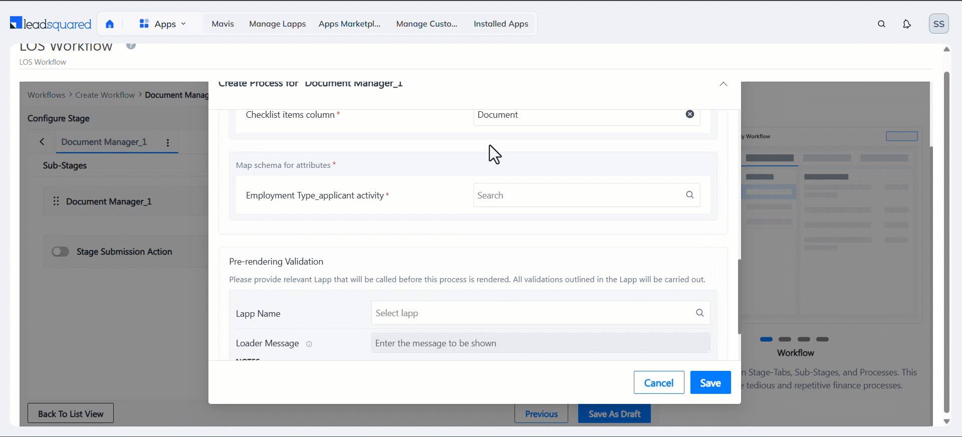 LeadSquared Loan Origination System Document Manager