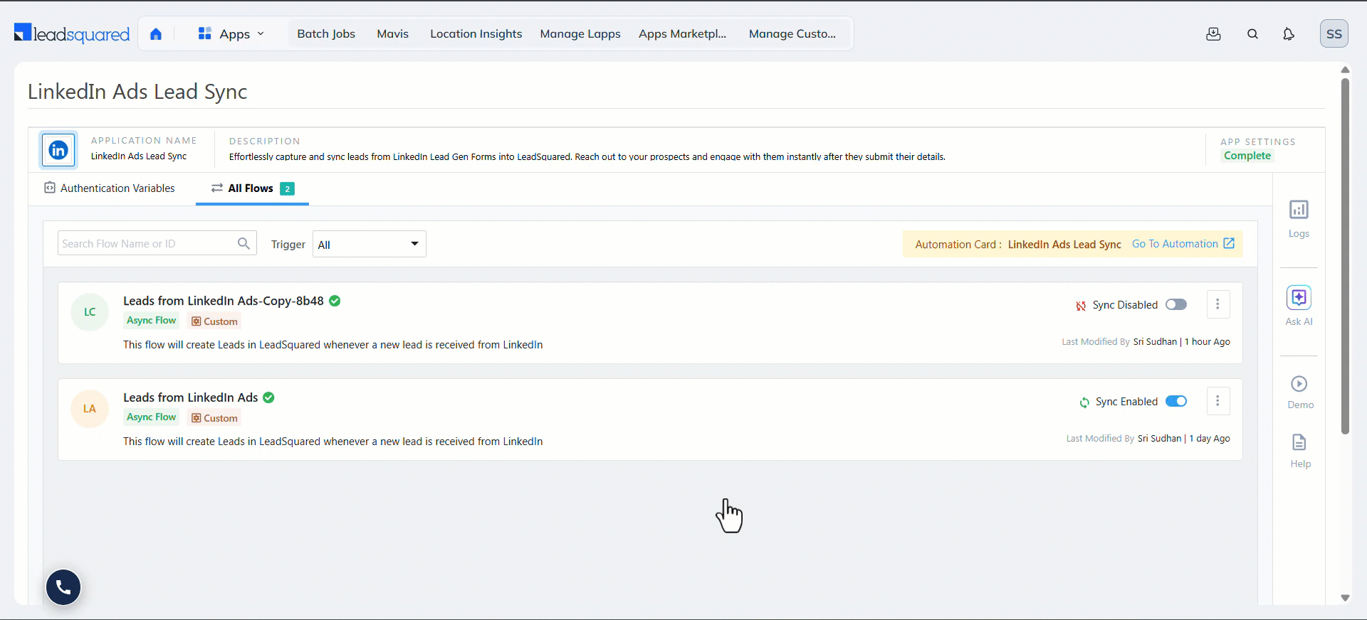LeadSquaredLinkedInConnector_5.1