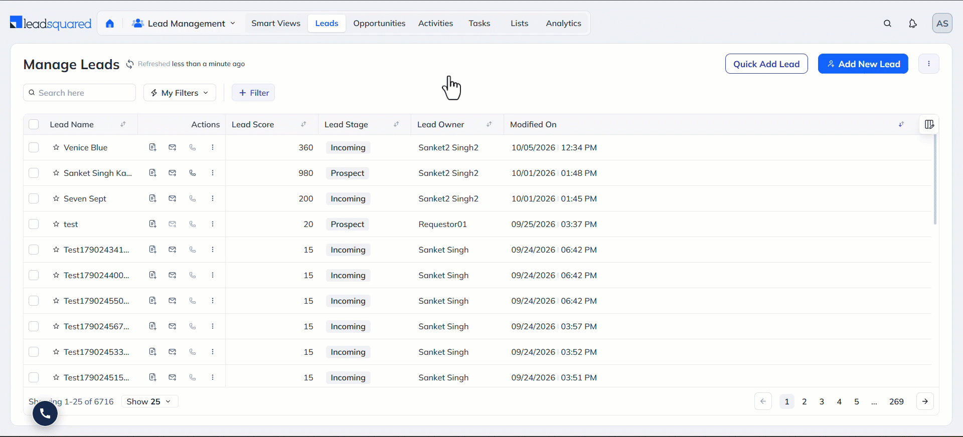 LeadSquared Loan Origination System
