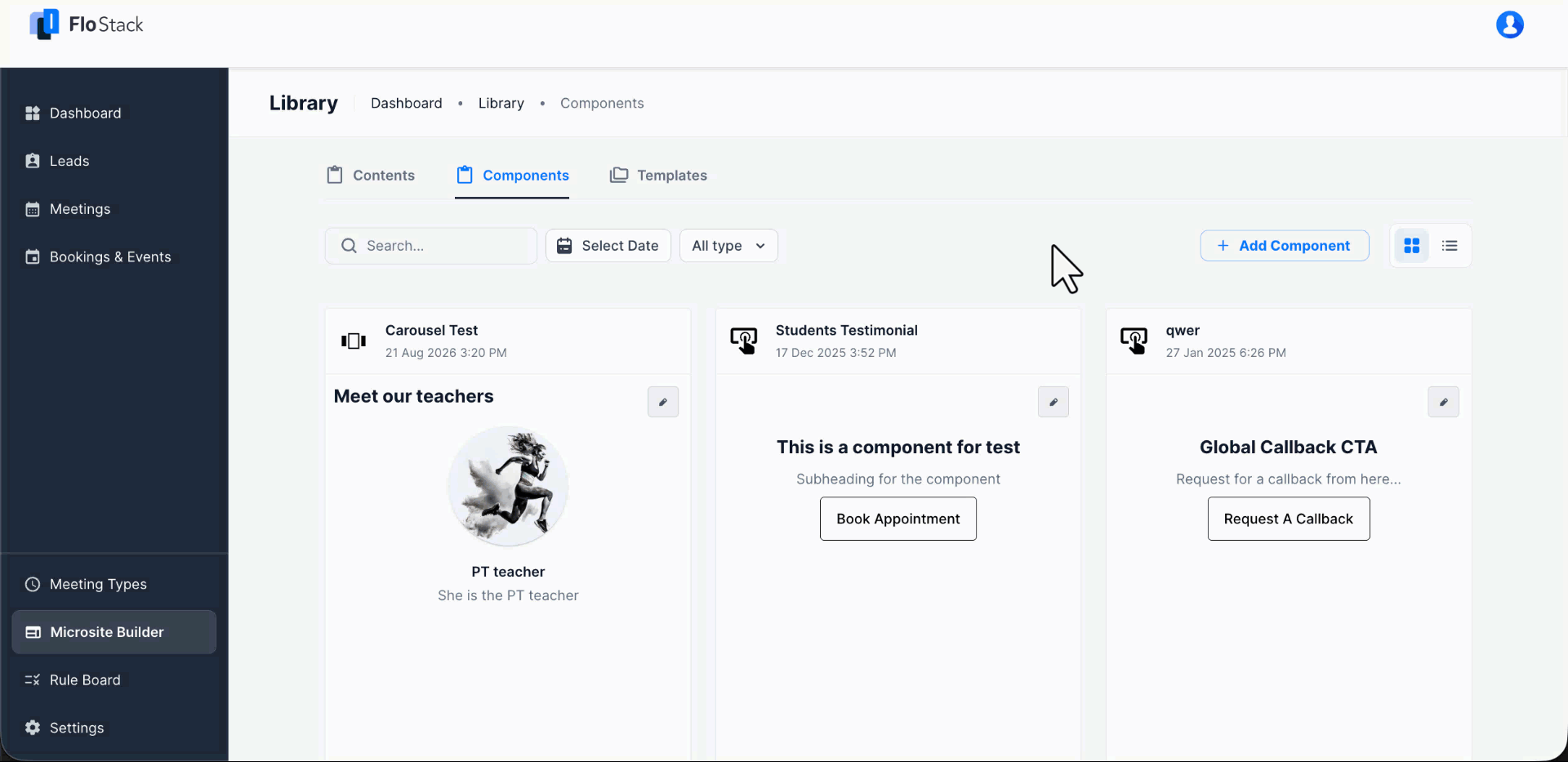 create a component